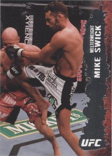 2009 Topps UFC Round 2 - Mike Swick #95