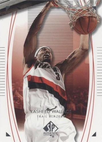 2003-04 SP Authentic - Rasheed Wallace #71