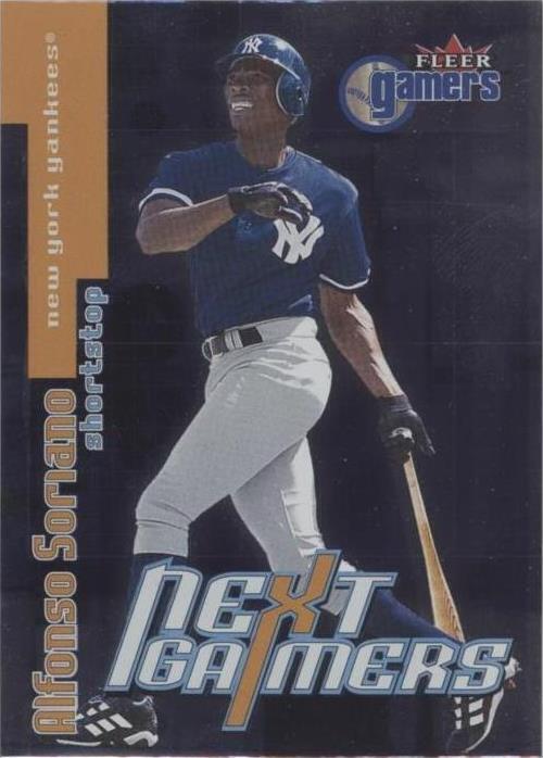 2000 Fleer 游戏玩家 - 阿方索·索里亚诺 #104