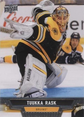 2013-14 Upper Deck - Tuukka Rask #444
