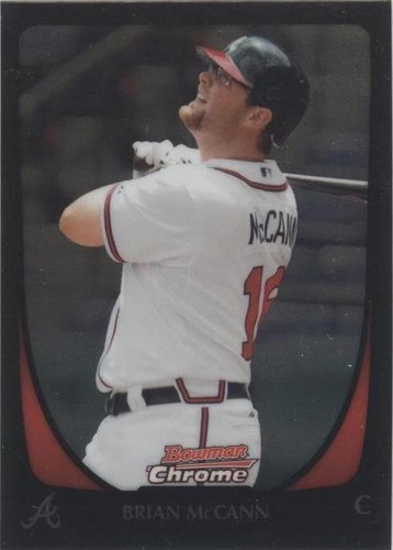2011 Bowman Chrome - Brian McCann #18