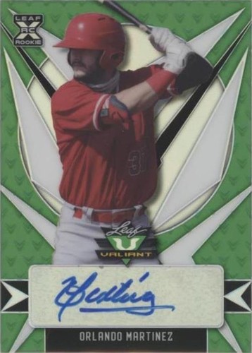 2021 Leaf Valiant - Orlando Martinez #BA-OM2