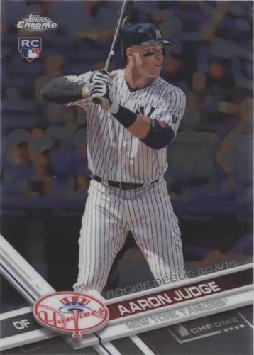 2017 Topps Chrome Update - Aaron Judge #HMT50