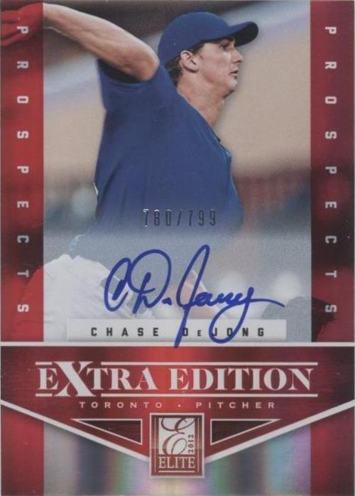 2012 Elite Extra Edition - Chase De Jong #158