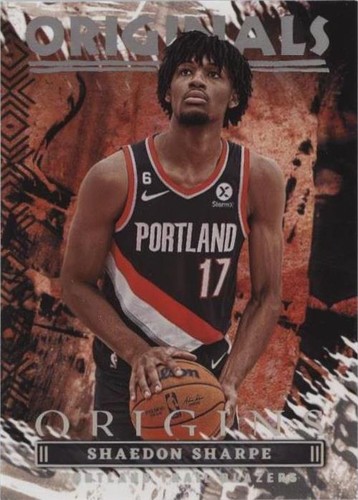 Shaedon Sharpe 2022-23 Panini One RPA FOTL PINK /15 | eBay