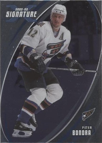 2002-03 In the Game Be A Player Signature Series - Peter Bondra #138