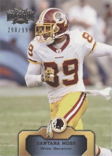 2011 Topps Triple Threads Santana Moss #66