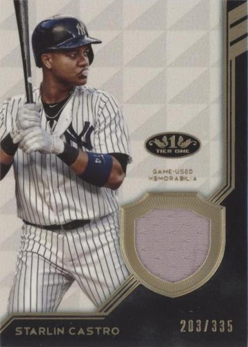 2018 Topps Tier One - Starlin Castro #T1R-SC