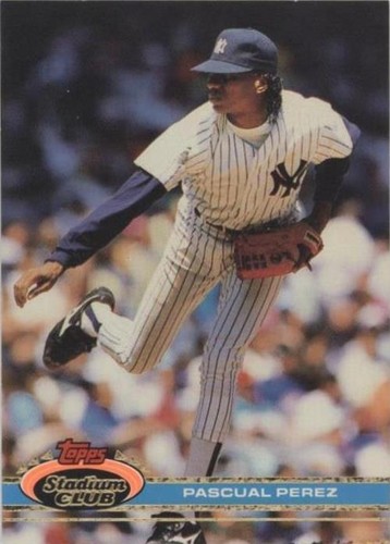 1991 Topps Stadium Club - Pascual Perez #485
