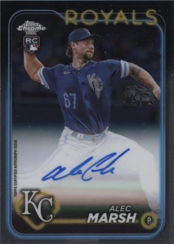 2024 Topps Chrome - Alec Marsh #RA-AMA