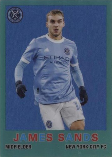 2022 Topps Chrome MLS James Sands #59T-18