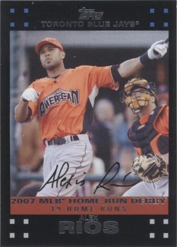 2007 Topps Updates & Highlights - Alex Rios #UH287