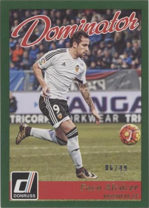2016-17 Panini Donruss Paco Alcacer #14