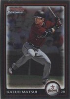 2010 Bowman Chrome - Kazuo Matsui #81
