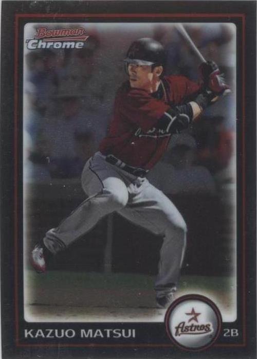 2010 Bowman Chrome - Kazuo Matsui #81