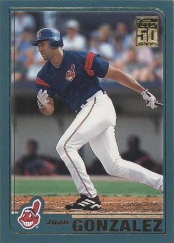 2001 Topps Traded & Rookies - Juan González #T87