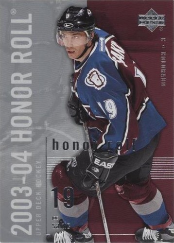 2003-04 Upper Deck Honor Roll - Joe Sakic #18