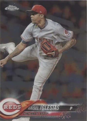 2018 Topps Chrome - Raisel Iglesias #82
