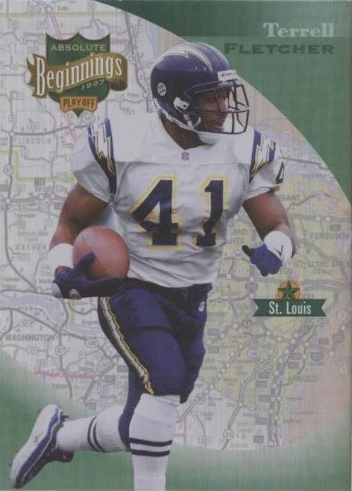 1997 Absolute Beginnings Terrell Fletcher #41