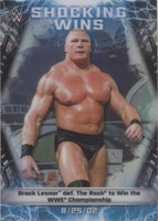 2020 Topps Chrome WWE - Brock Lesnar #SW-8