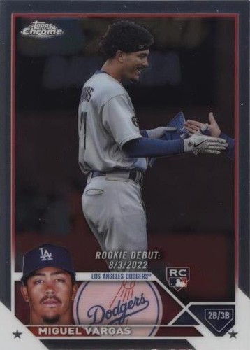 2023 Topps Chrome Update Series - Miguel Vargas #USC33