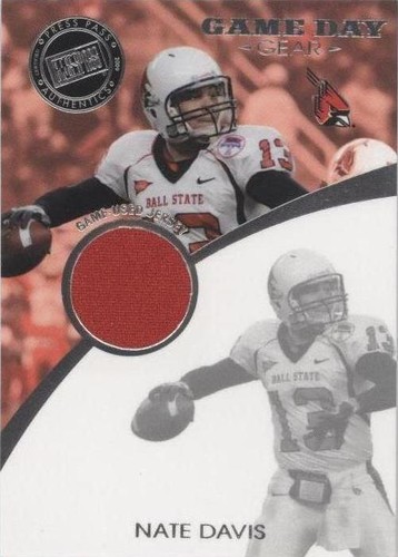 2009 Press Pass Signature Edition Nate Davis #GDG-ND