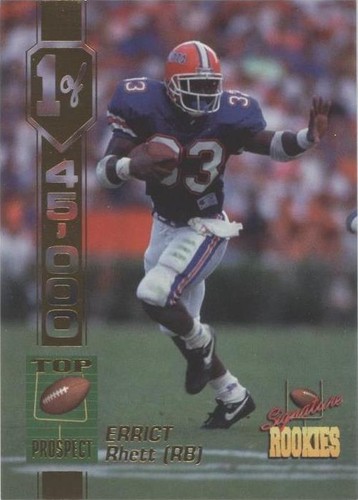 1994 Score - #287 Errict Rhett (RC) Rookie Card | eBay