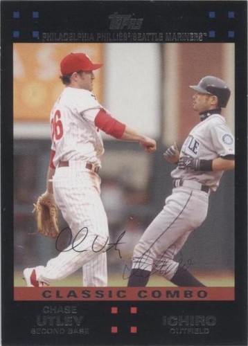 2007 Topps Updates & Highlights - Chase Utley Ichiro Suzuki #UH279