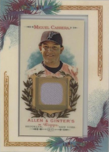 2007 Topps Allen & Ginter's - Miguel Cabrera #AGR-MC1
