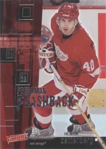 2003-04 Upper Deck Victory - Henrik Zetterberg #FF17