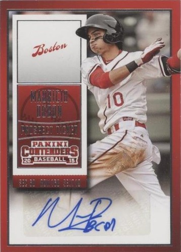 2015 Panini Contenders - Mauricio Dubon #42