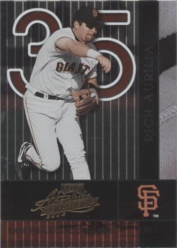 2002 Playoff Absolute Memorabilia - Rich Aurilia #125