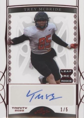 2022 Leaf Trinity Trey McBride #BA-TMB