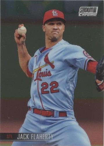 2021 Topps Stadium Club Chrome - Jack Flaherty #42