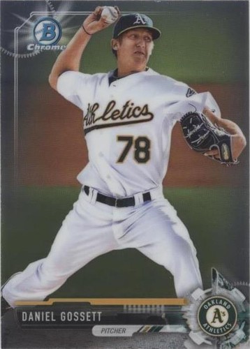 2017 Bowman Chrome - Daniel Gossett #BCP248