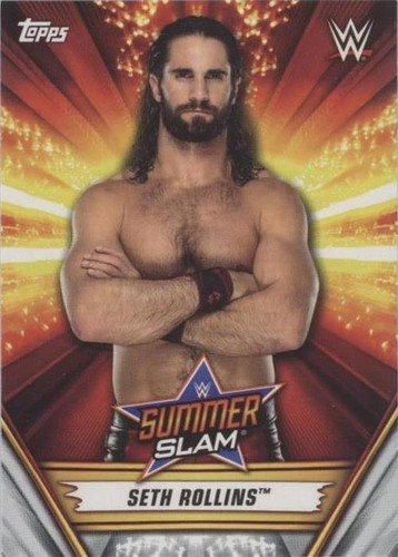 2019 Topps WWE Summerslam - Seth Rollins #16