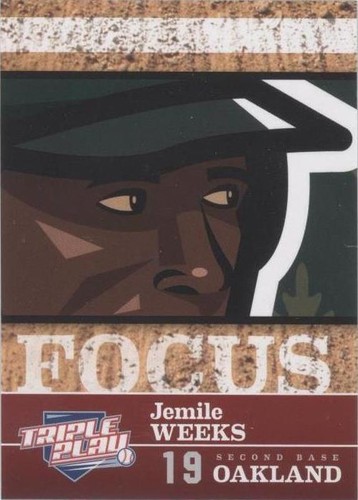 2012 Panini Triple Play - Jemile Weeks #254