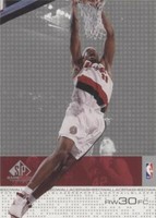 2000-01 SP Game Floor Edition - Rasheed Wallace #45
