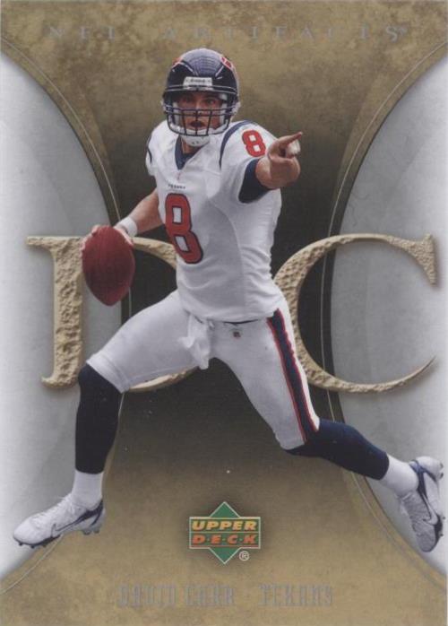 2007 Upper Deck Artifacts David Carr #41