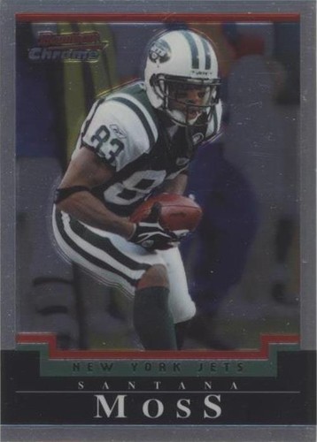 2004 Bowman Chrome Santana Moss #6