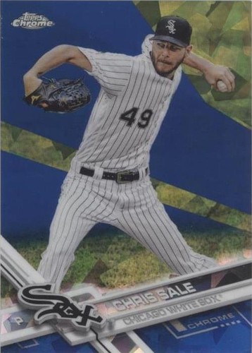 2017 Topps Chrome Sapphire Edition - Chris Sale #9
