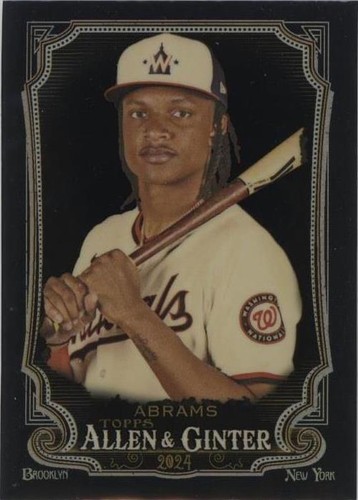 2024 Topps Allen & Ginter X - C.J. Abrams #17