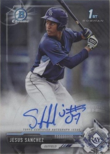 2017 Bowman Chrome - Jesus Sanchez #CPA-JS