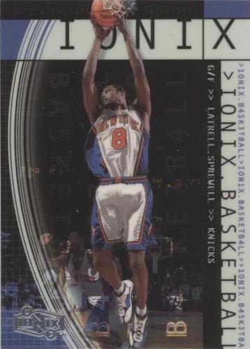 1999-00 Upper Deck Ionix - Latrell Sprewell #36