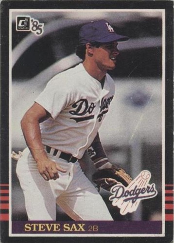 1985 Donruss - Steve Sax #418