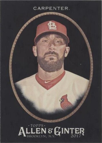 2017 Topps Allen & Ginter's X - Matt Carpenter #190