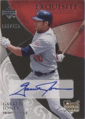 2007 Upper Deck Exquisite Rookie Signatures - Garrett Jones #132