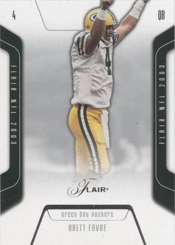 2003 Flair Brett Favre #4