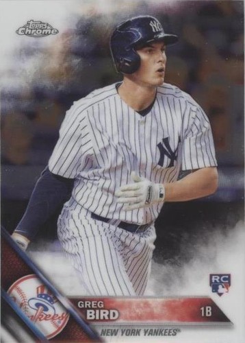 2016 Topps Chrome - Greg Bird #128