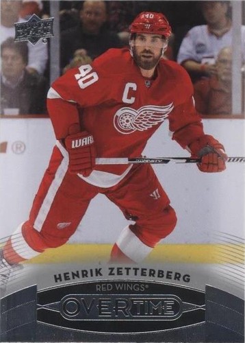 2015-16 Upper Deck GTS Overtime - Henrik Zetterberg #143